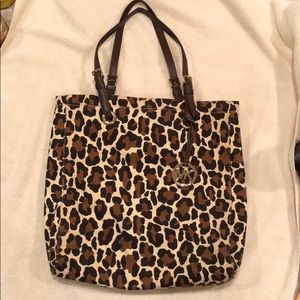 Michael Kors Cheetah Print Tote Bag